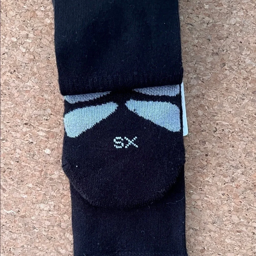 Adidas Baseball Over The‎ Calf Aeroready Compression Socks Size XS 9C-1Y Black